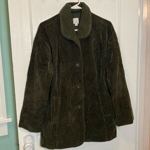 J Jill Heritage Tumbled Cord Coat